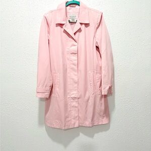 White Stag Light Pink Trench Coat 8/10